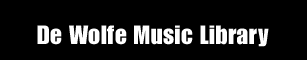 De Wolfe Music Library Title Graphic.