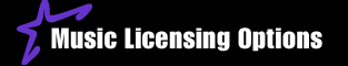 Music Licensing Options page title graphic.