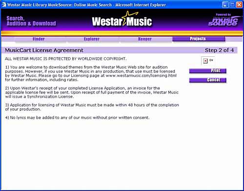 MS Download Manager Step 2 Screen image.